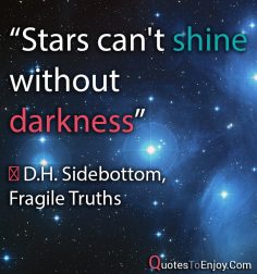 D.H. Sidebottom, Fragile Truths