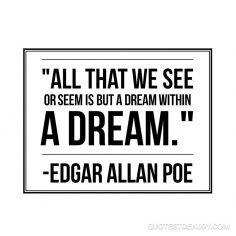Edgar Allan Poe: quote