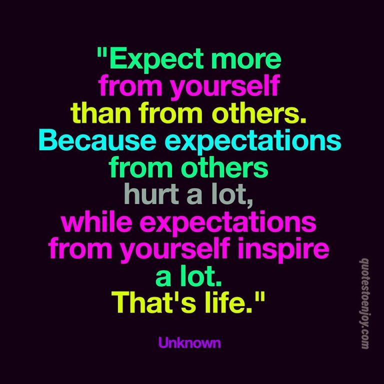 expect-more-from-yourself-than-from-others-because-expectations-from ...